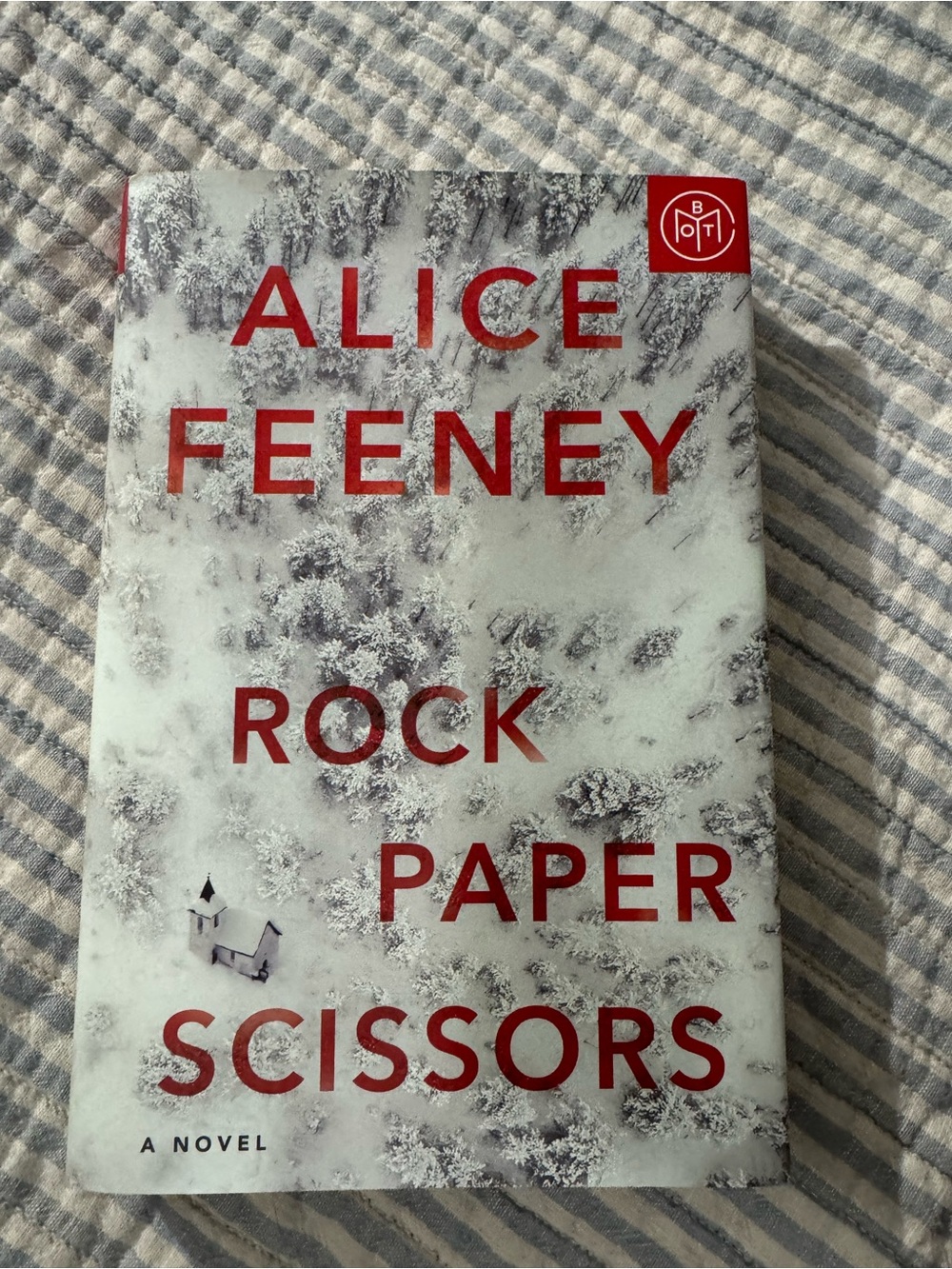 'Rock Paper Scissors' Hardcover Book -